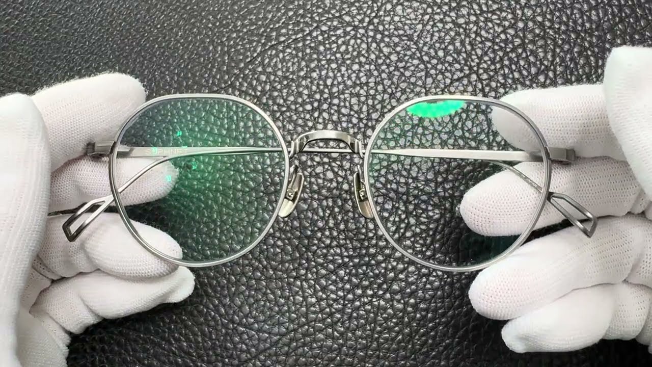 カネコガンキョウ 金子眼鏡 × SOPHNET. ボストン型チタンフレーム