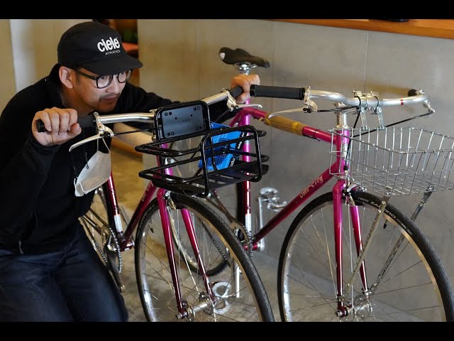 通勤用にカスタムした【Allcity Big Block】と、それに似合う前カゴの