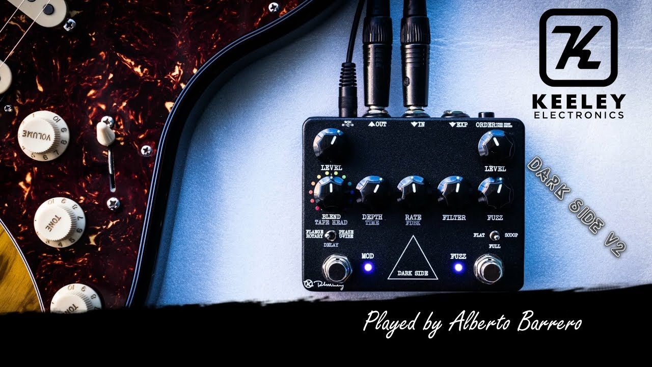 Keeley Electronics DARK SIDE V2 - Demo by Alberto Barrero - YouTube