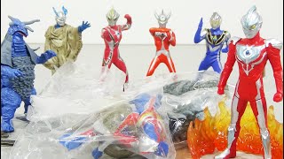 Assembling the Unopened Figures! HG Series Ultraman Gashapon