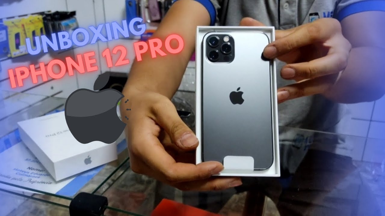 Desvendando o iPhone 12 Pro Grafite 128GB: Unboxing e Primeiras