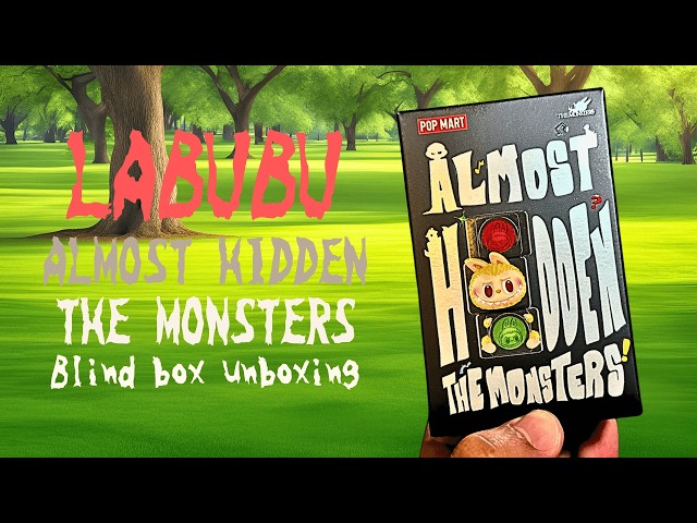 POP MART】開封！THE MONSTERS Almost Hidden シリーズ - YouTube