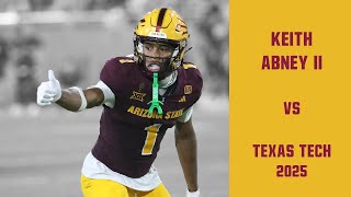 Keith Abney II vs Texas Tech 2025 - YouTube