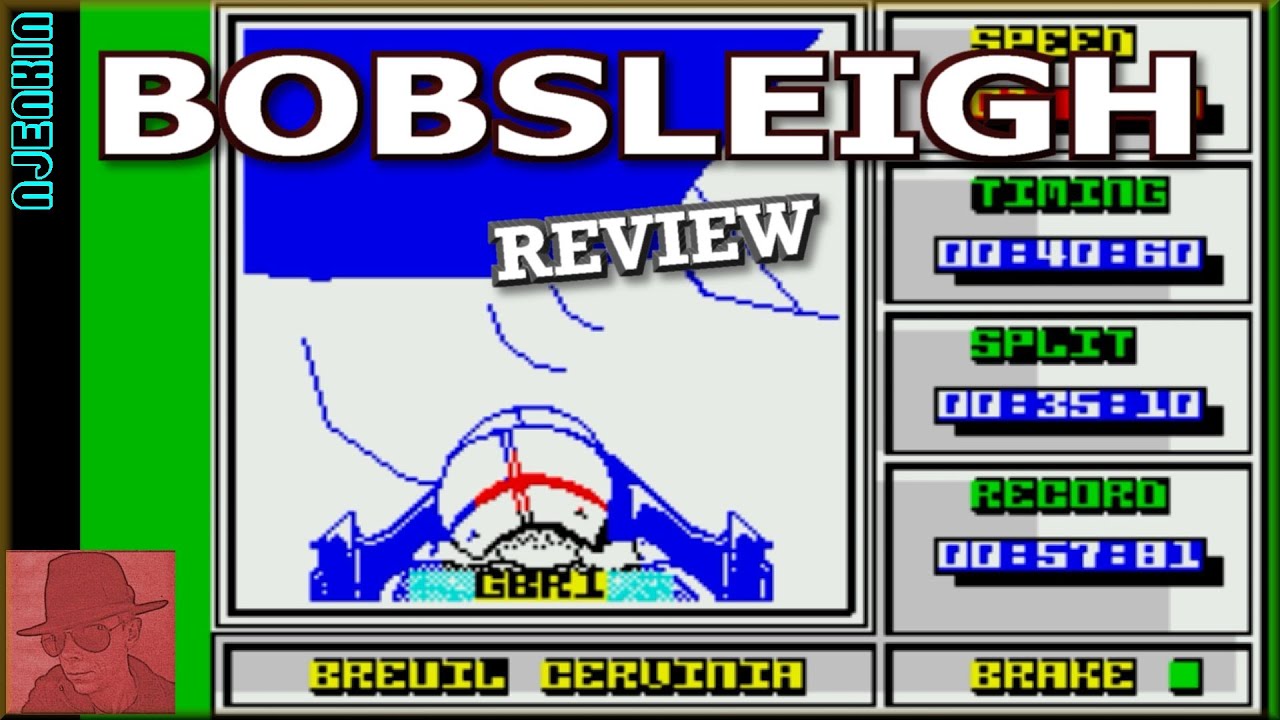 Bobsleigh - on the ZX Spectrum 128K !! with Commentary - YouTube