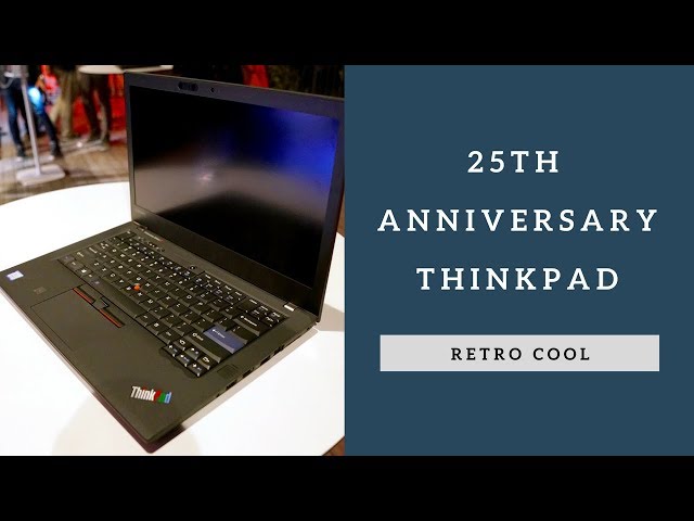 ThinkPad 25th Anniversary Edition Unboxing & Overview - YouTube