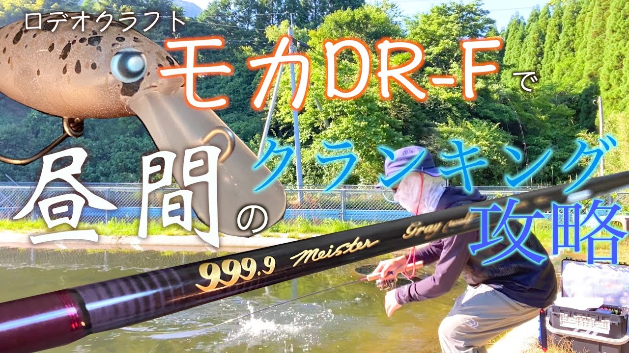 エリアトラウト】モカDR-Fのクランキングて連発！【ロデオクラフト