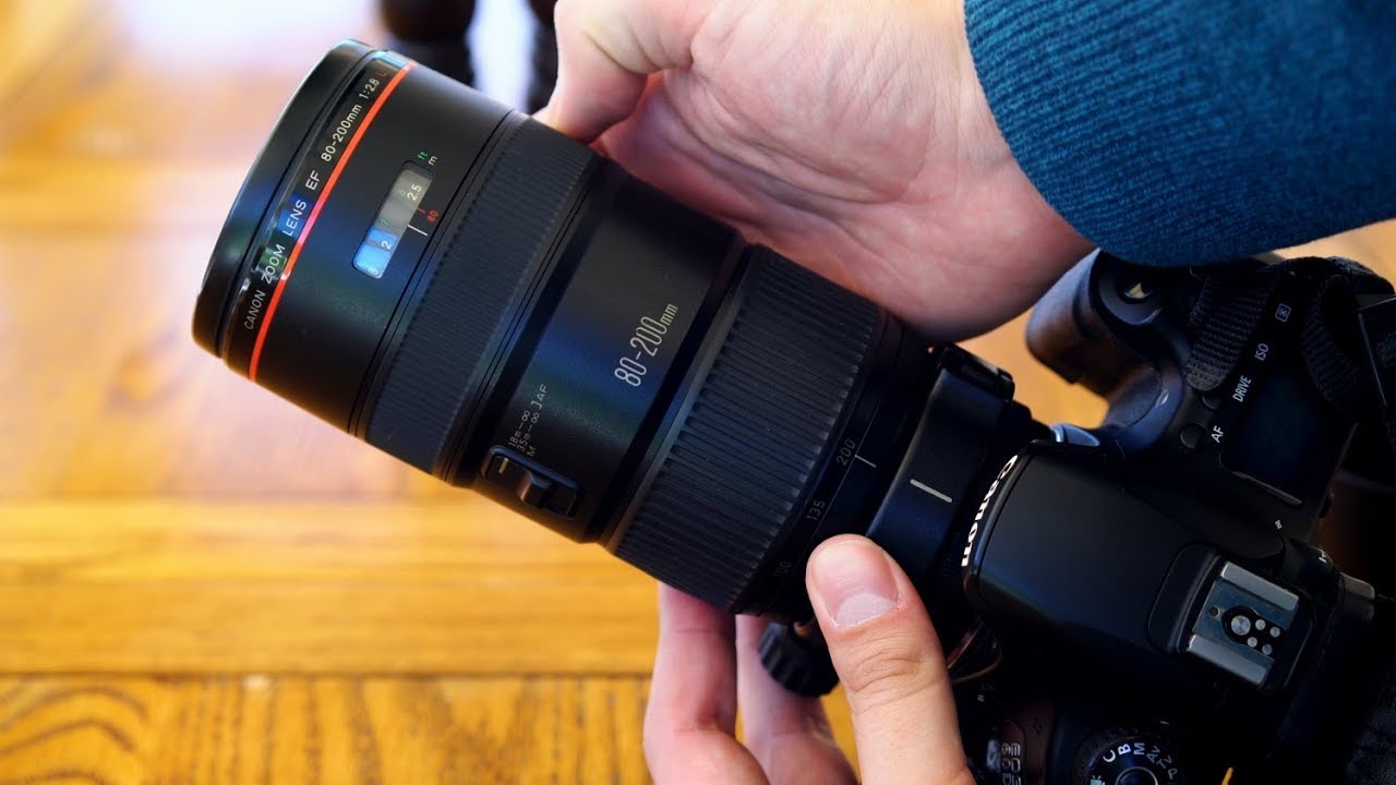 Canon EF 80-200mm f/2.8 'L' 'Magic Drainpipe' lens review - YouTube