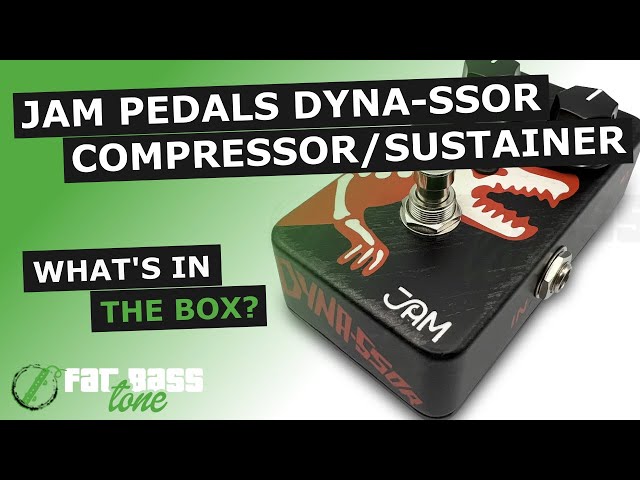 Jam Pedals Dyna-ssoR Bass Compressor Pedal: What's In The Box (A
