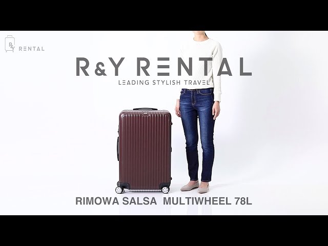 5-10泊] リモワ サルサ 78L レッド 4輪 RIMOWA SALSA MULTIWHEEL RED