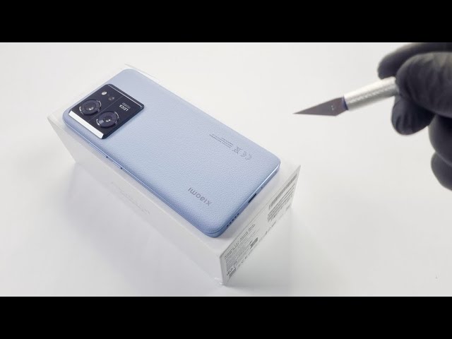 Xiaomi 13T 5G (Alpine Blue) 12/256 Unboxing - ASMR (4K) #asmr