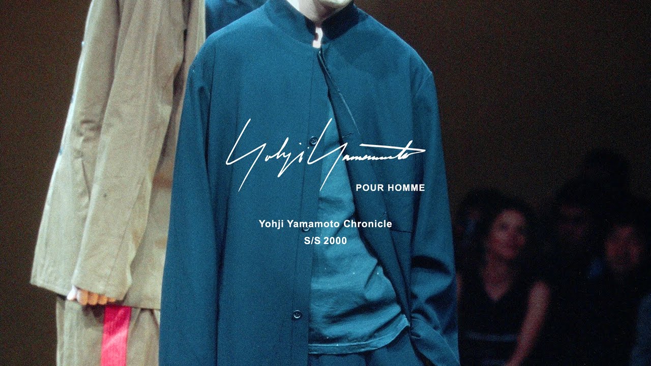 Yohji Yamamoto Chronicle - YOHJI YAMAMOTO pour homme S/S2000 - YouTube