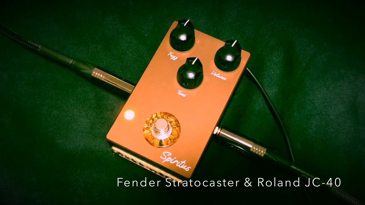 CRAFTROS Supiritusをレビュー！独自の解釈で音決めしたファズ