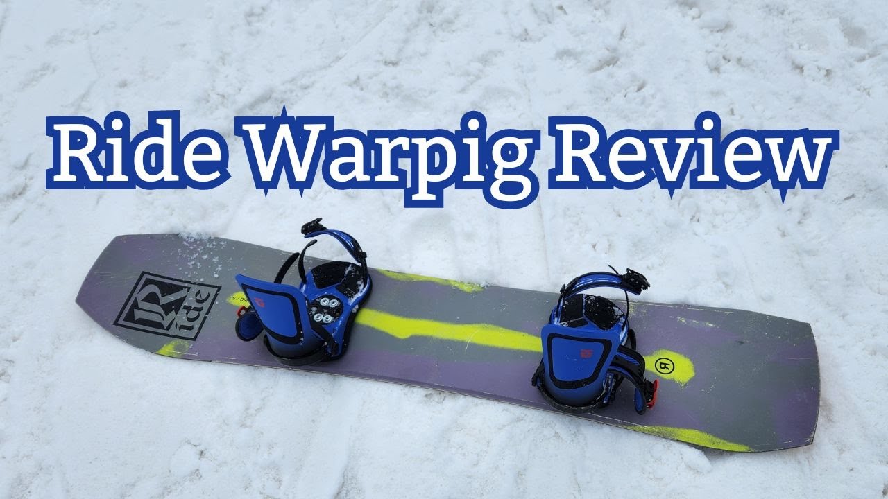 The Ride Warpig Snowboard Review - Board of the World