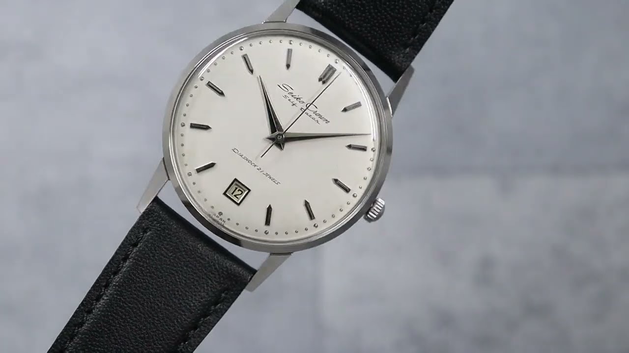 セイコー 美品 クラウン・セルフデータ Ref.J14036 1960年製 w-30705