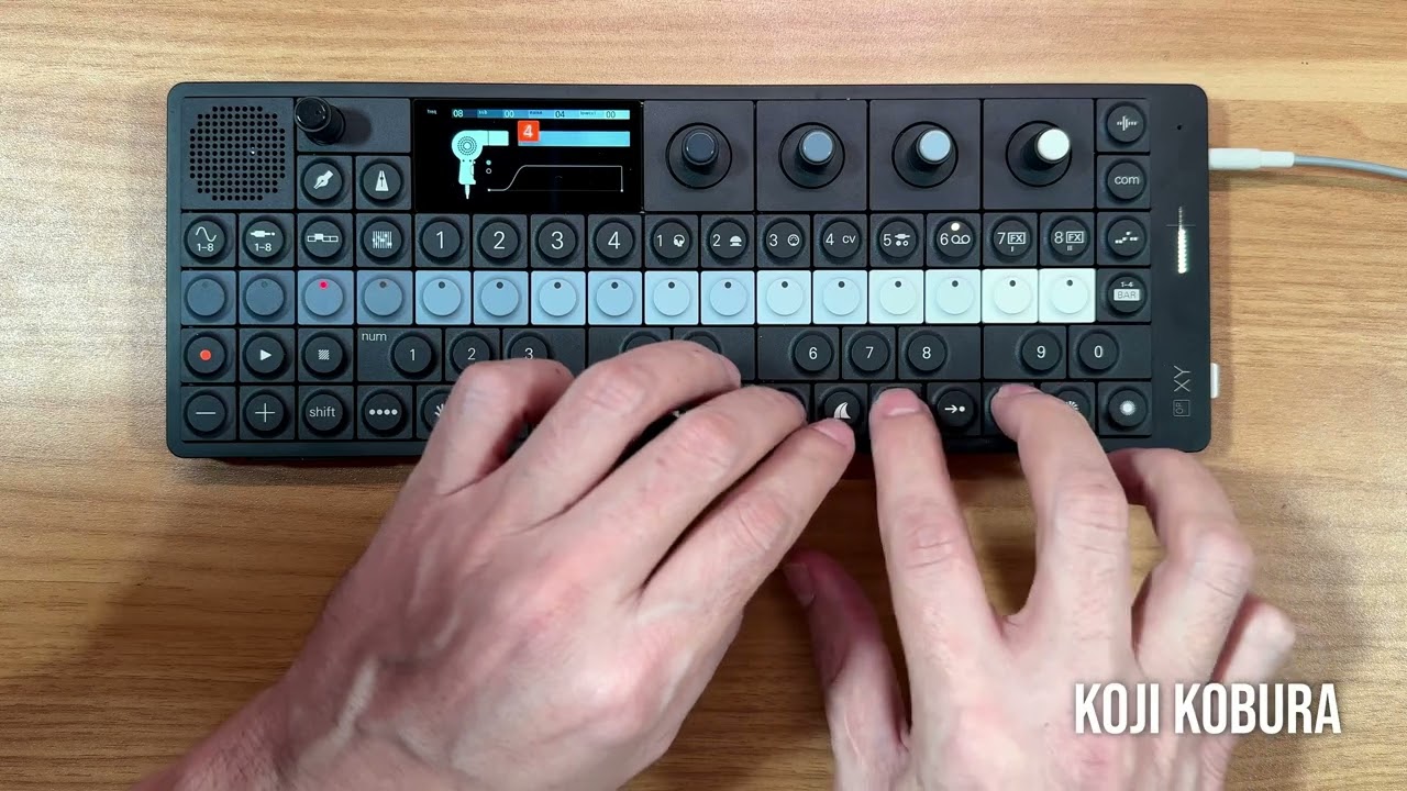 Axel F (OP-XY Cover) - YouTube