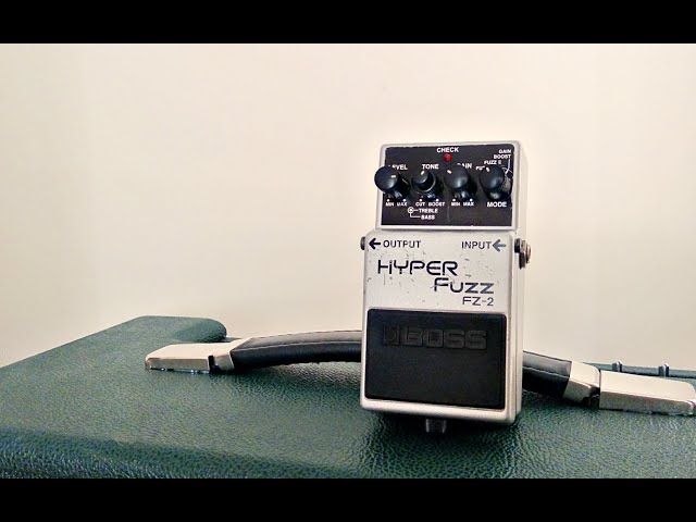 Boss FZ-2 Hyper Fuzz 1993 - YouTube