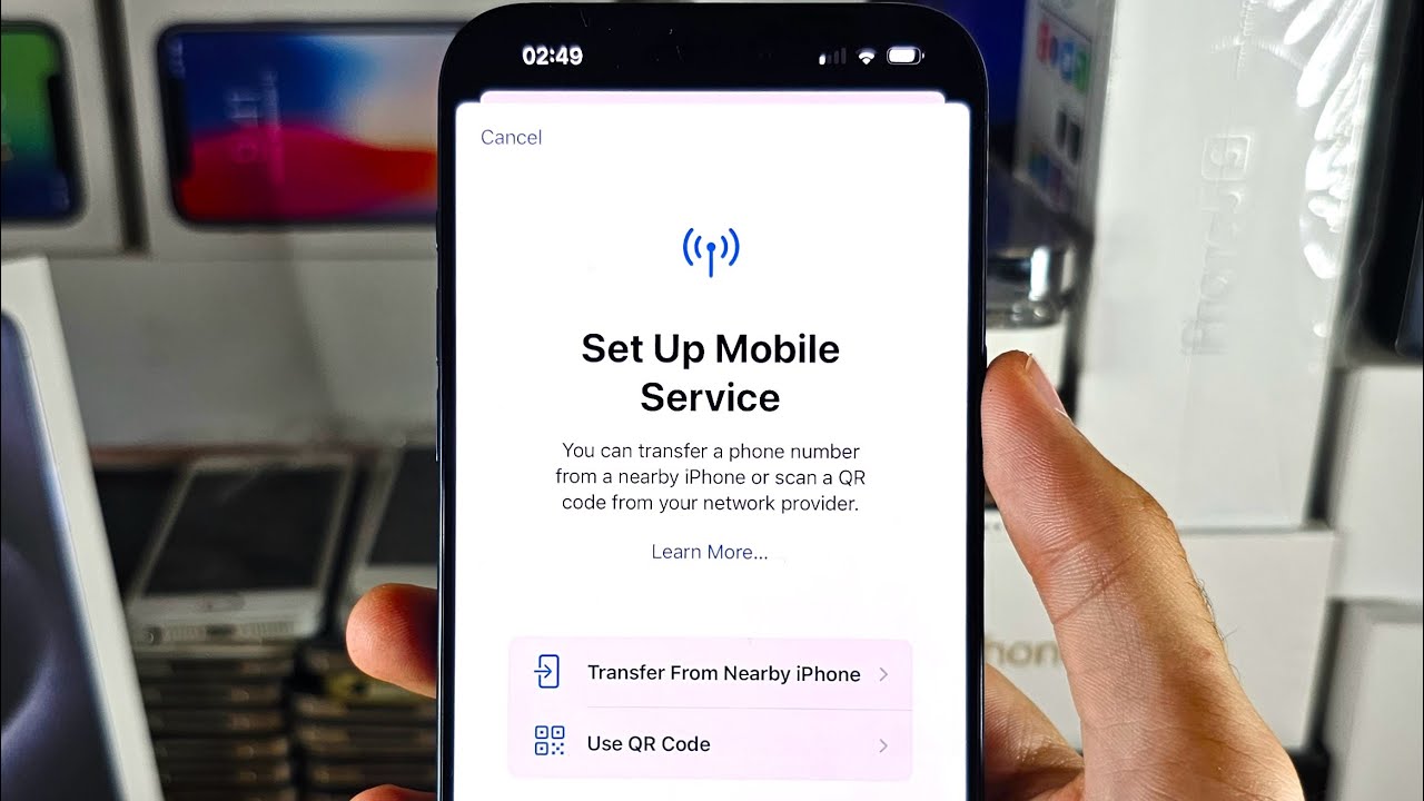 How To Activate eSIM in iPhone 15 Pro Max - YouTube