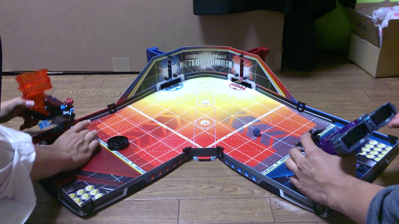 メテオボンバー対戦動画 クロスファイトビーダマン - YouTube