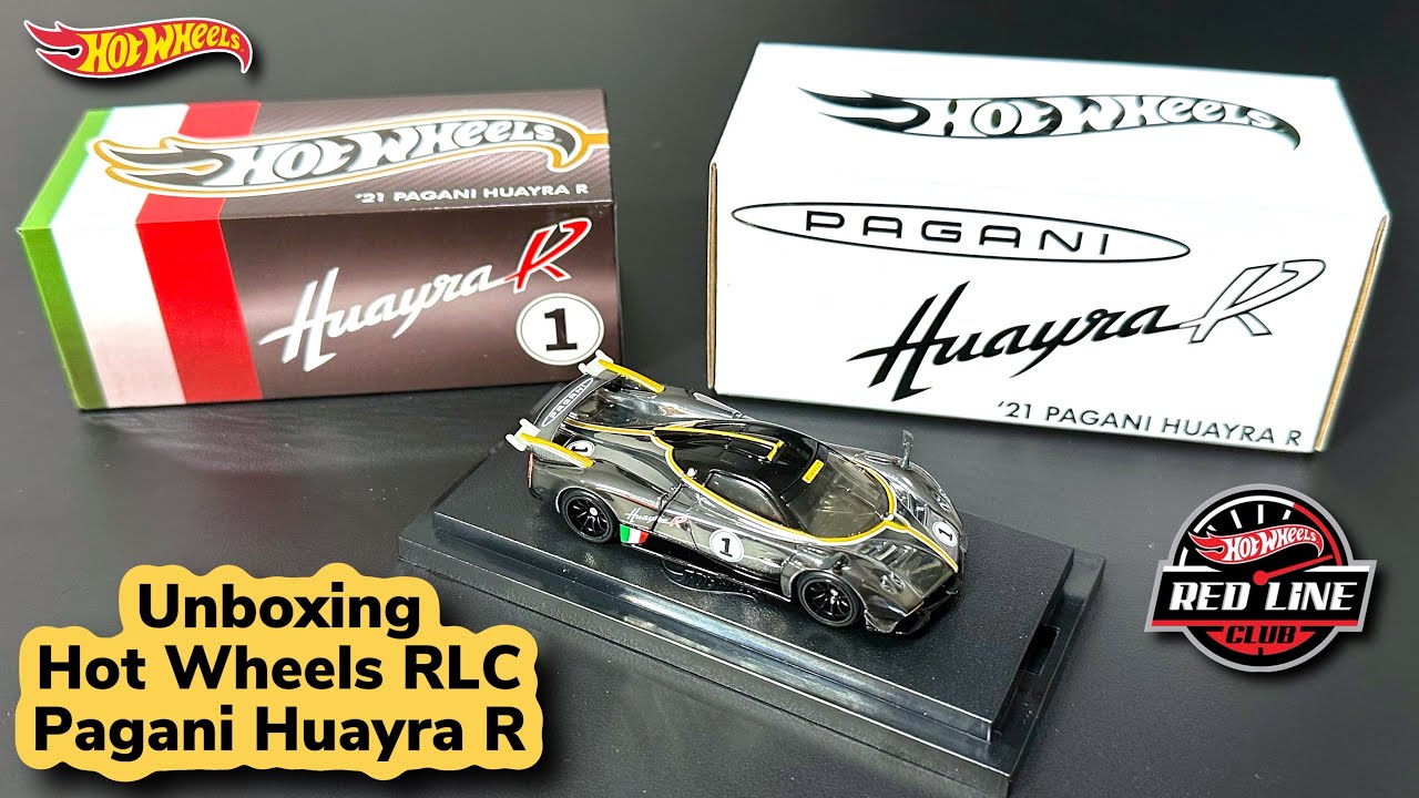 Unboxing Hot Wheels RLC Pagani Huayra R - YouTube