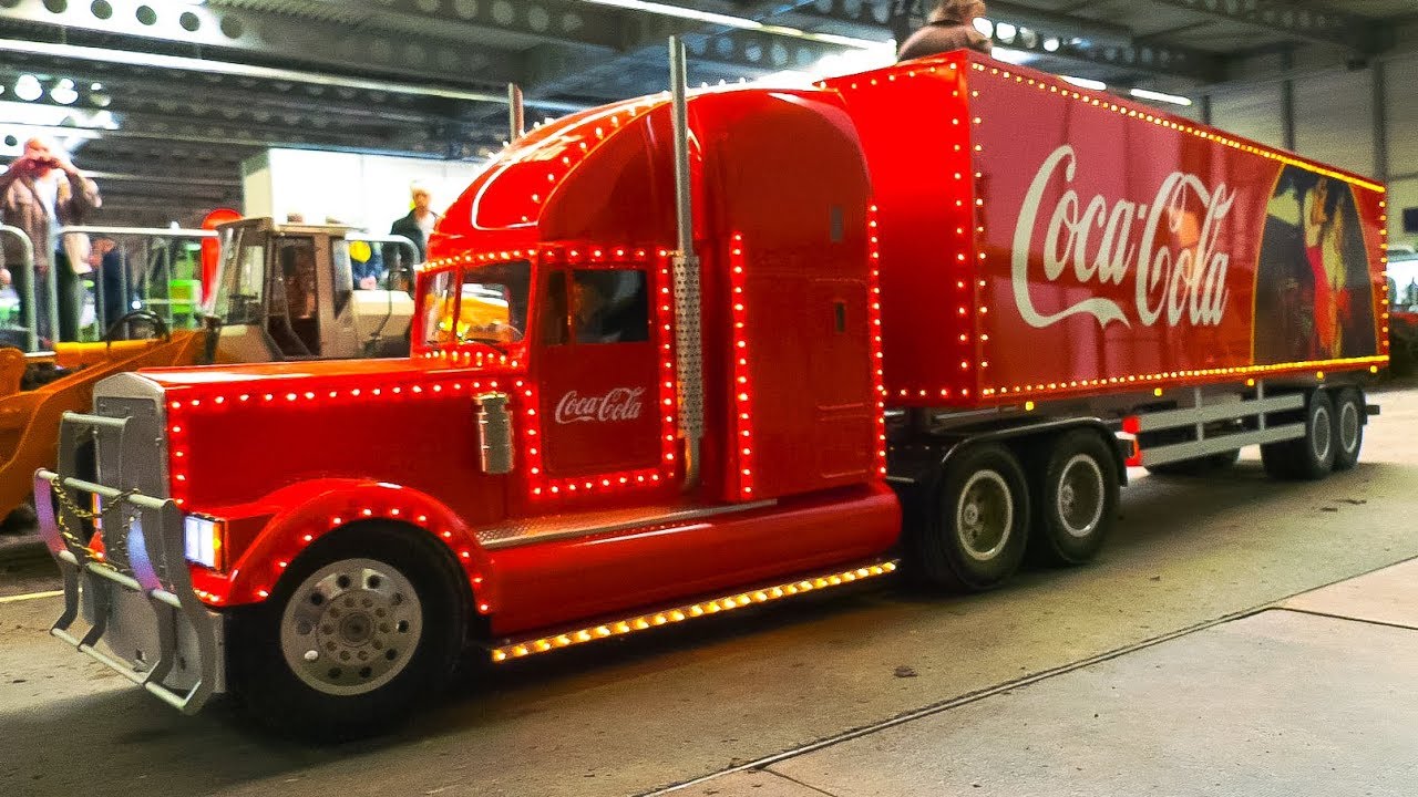 RC COCA COLA CHRISTMAS TRUCK, RC TRUCKS, RC MACHINES, RC