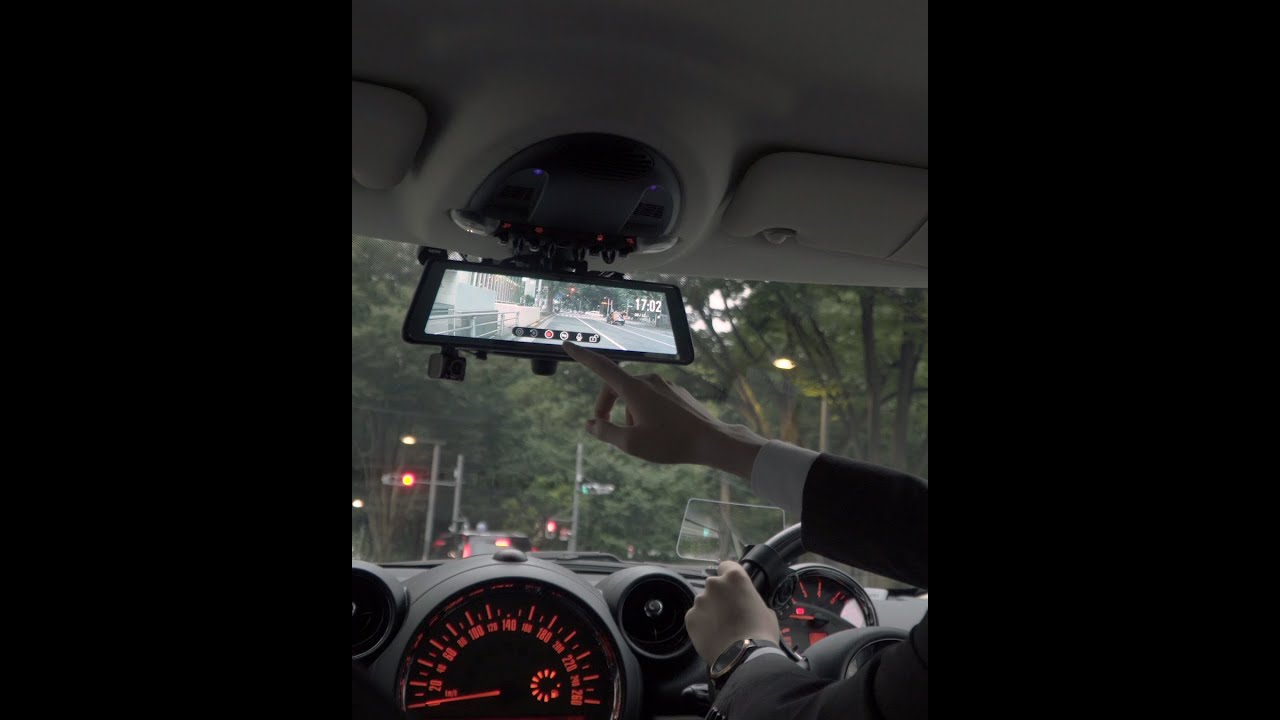 生産終了】ミラーカムPro MRC-PRO1G ミラー型ドライブレコーダー 前中