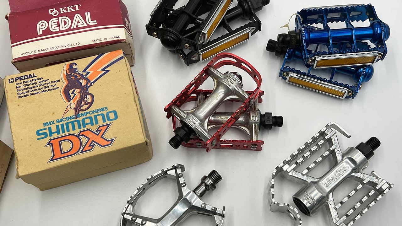 80s Old School Rat Trap and Bear Trap BMX Pedals - YouTube