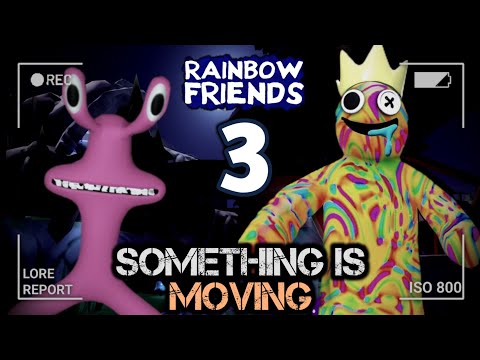 Rainbow Friends 3 - Something is Moving? | New Official Merch