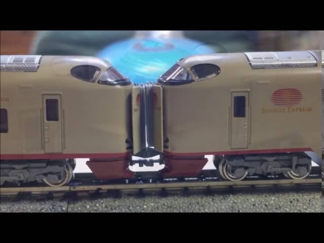 Nゲージ サンライズエクスプレス - YouTube