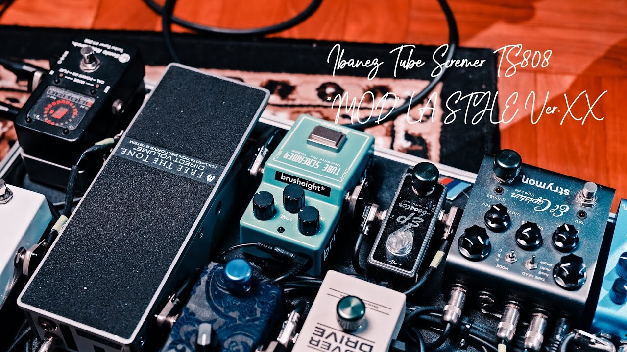 ギター brush eight TS808 LA Style ver 4.5 ギター Brush eight TS808