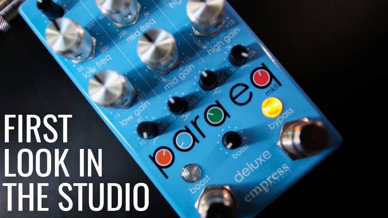 empress ParaEq w/Boost パラメトリックイコライザー ParaEq – Empress