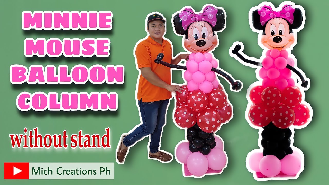 LIFE SIZE MINNIE MOUSE BALLOON STANDEE | NO STAND NO FISHING LINE