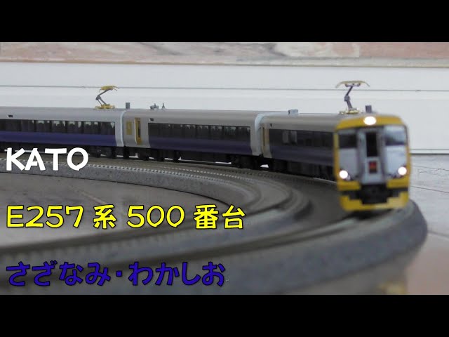 Nゲージ規格鉄道模型】KATO E257系 500番台 特急さざなみ・わかしお