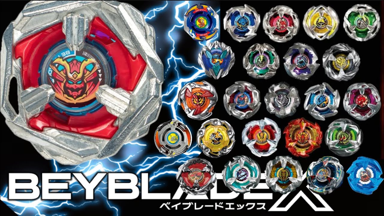 Samurai Steel 4-80T VS All Takara Tomy Beyblade X! Hasbro