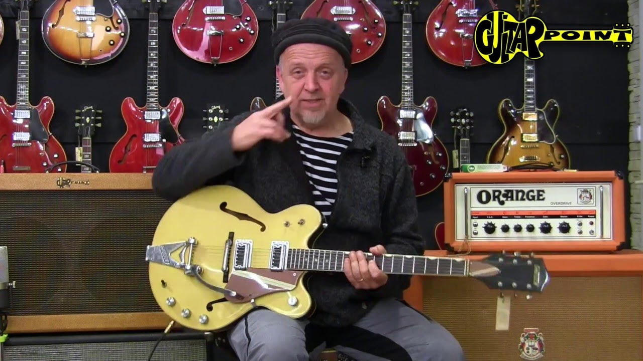 1967 Gretsch 6105 Rally - Bamboo Yellow / GuitarPoint Maintal