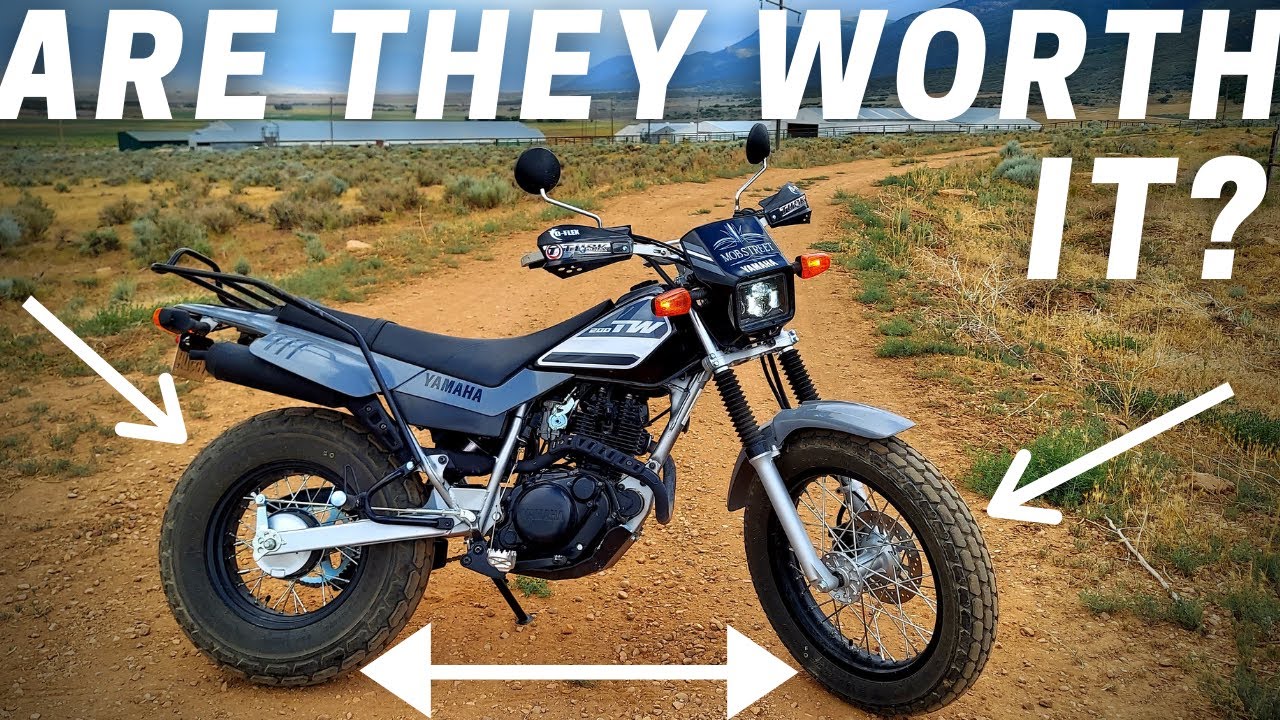 TW200 Dunlop K180 Tire Review | Should you buy them? - YouTube