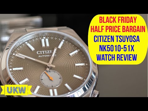 Black Friday HALF PRICE BARGAIN!! Citizen Tsuoysa NK5010-51X Watch