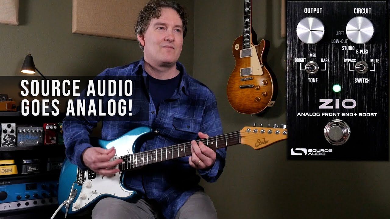 Source Audio ZIO - Analog Front End + Boost - YouTube