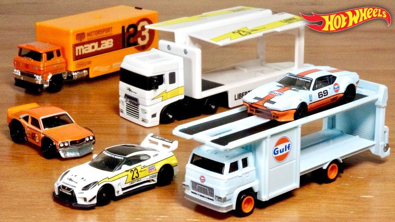 リバティウォークのGT-R35 トランポがかっこいい！ホットウィール