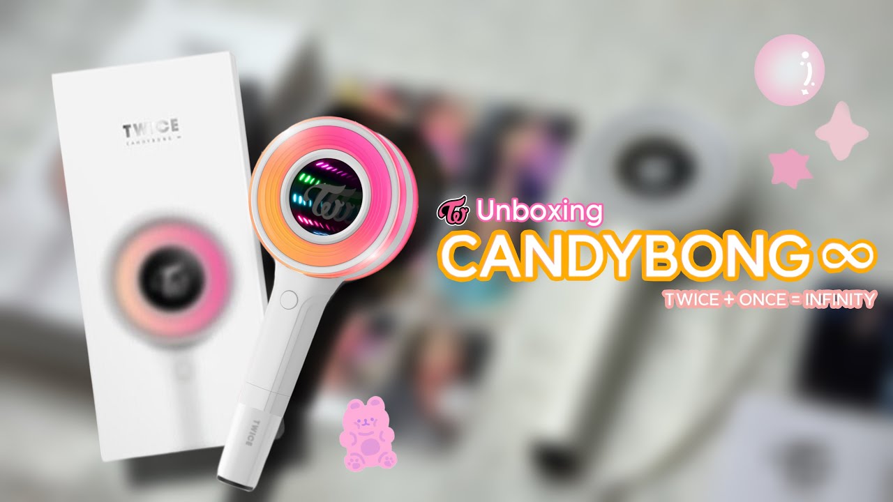Unboxing TWICE - Official Light Stick ver.3 [ CANDYBONG ∞ ] - YouTube