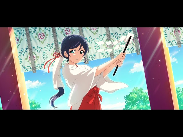 Love Live! ALL STARS【東條希（東條 希） 巫女舞】 - YouTube