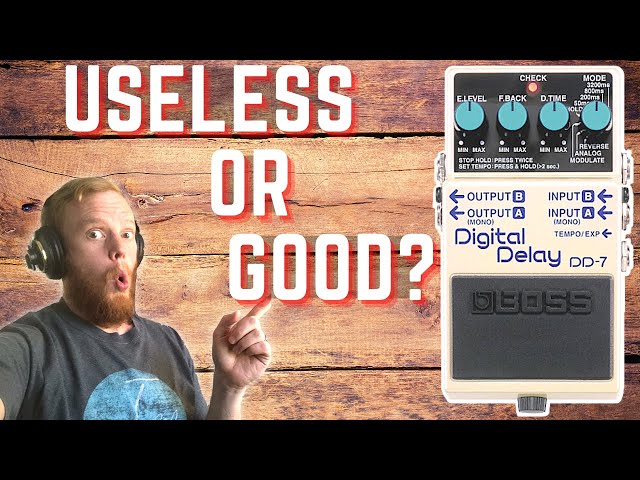 The Boss DD7 Pedal - YouTube