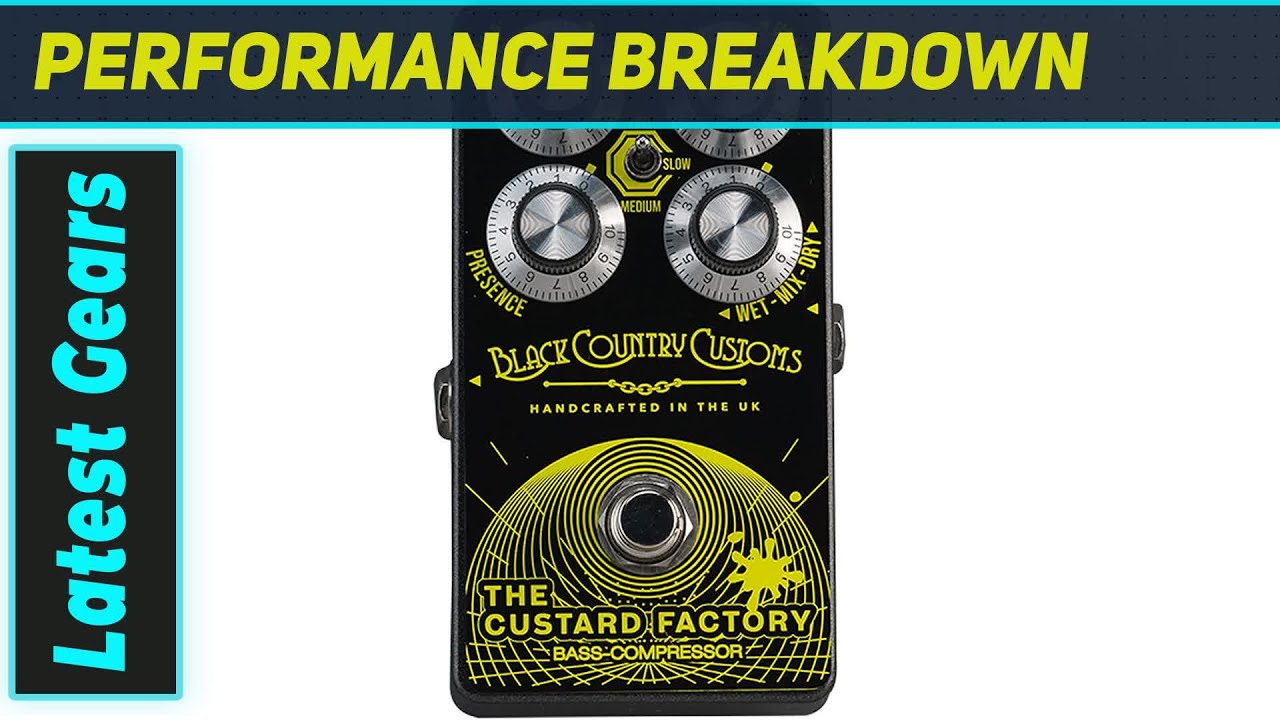 ベース用コンプレッサー The Custard Factory / Laney - YouTube