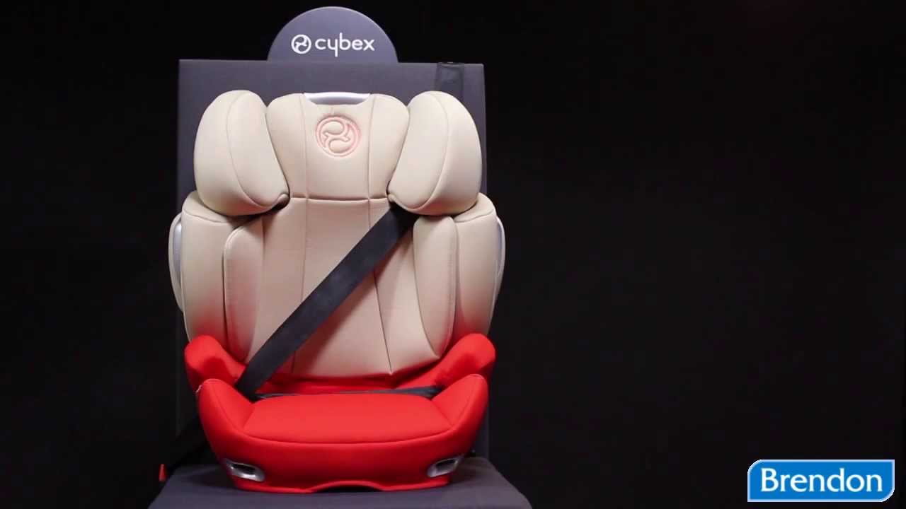 Cybex Solution Q-Fix Platinum ISOFIX autosedačka - YouTube