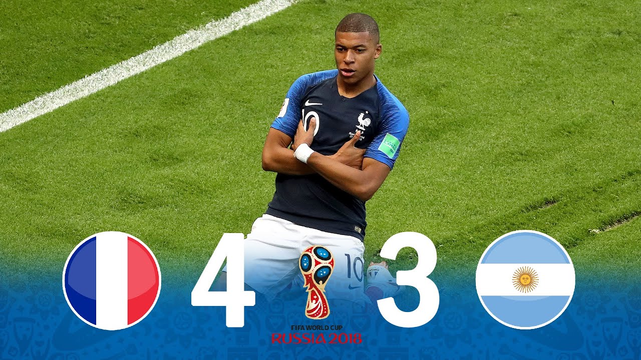 伝説の試合】W杯史に残る激闘… フランス 4-3 アルゼンチン ロシアW杯