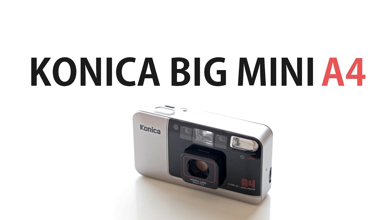 Konica big mini a4 . Big mini a day - YouTube