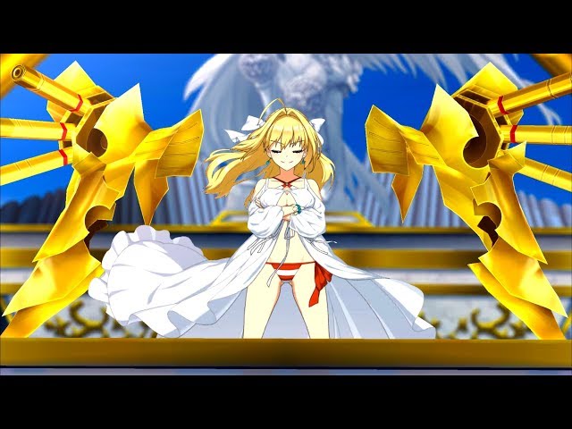 Fate/Grand Order】Nero Claudius (Caster) NP+EXTRA Attack【FGO