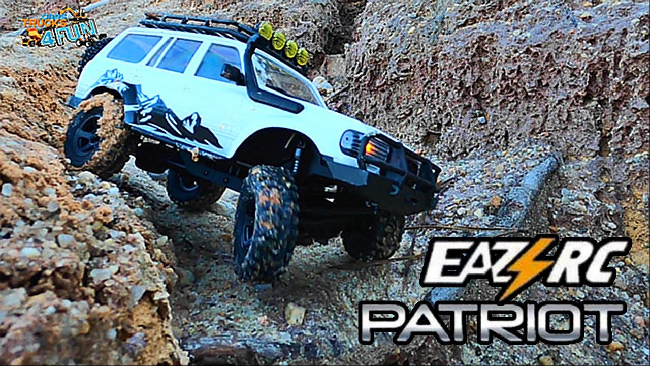 Best 1/18 RC Crawler??? | EAZYRC Patriot | Unboxing & First Drive