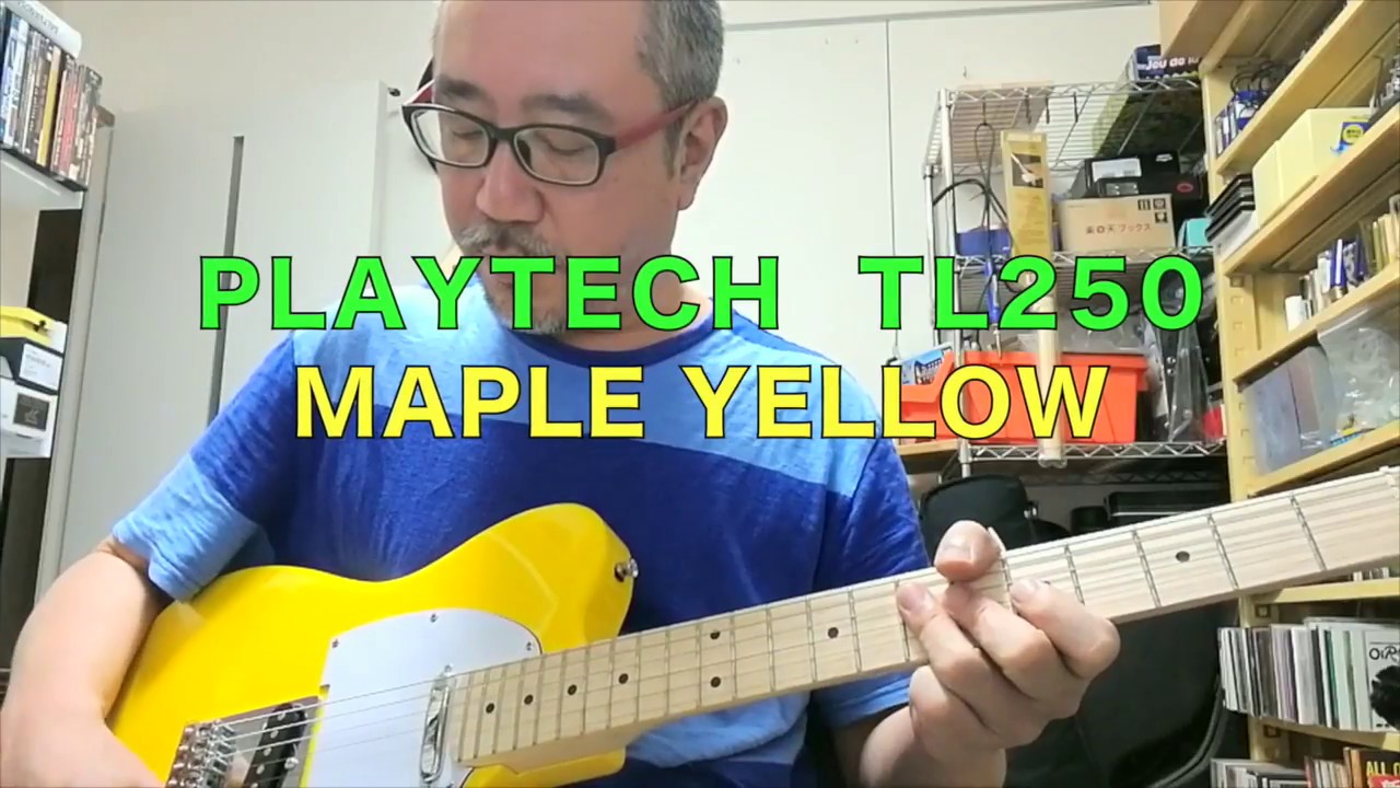 PLAYTECH TL250 プレイテック・テレキャスターモデル - YouTube
