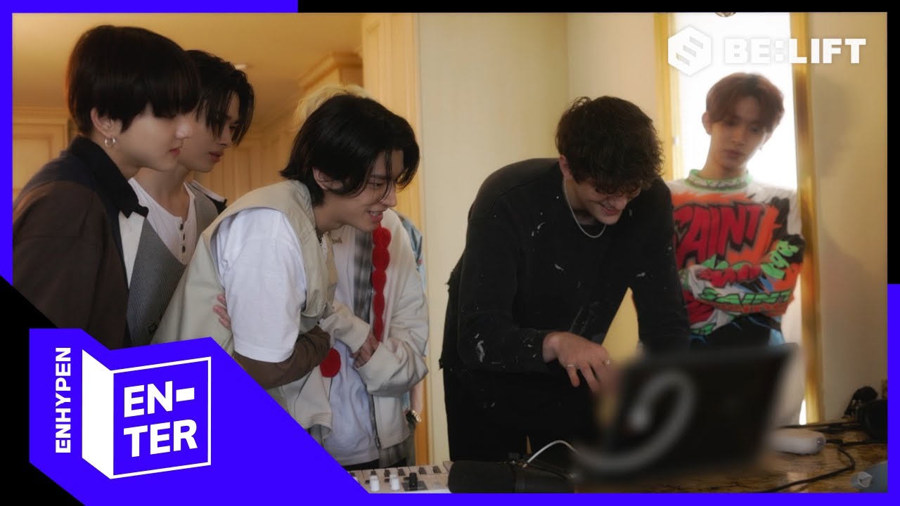 EN-TER key] JVKE와의 콘텐츠 제작기 - ENHYPEN (엔하이픈) - YouTube