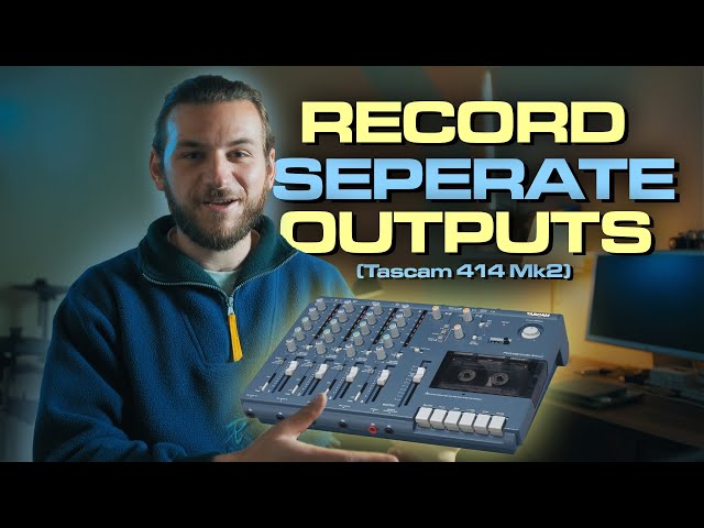 Tascam 414 Mk2 to DAW: Record Individual Tracks Simultaneously